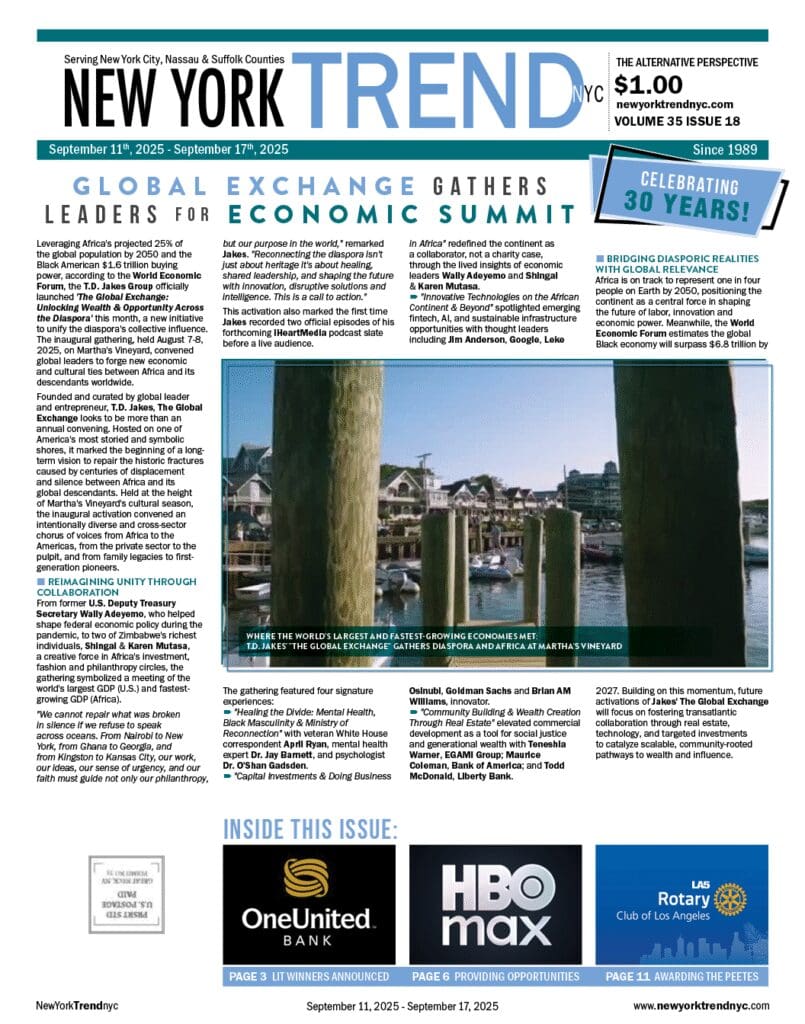 NYTrend: September 11 - 17, 2025 Cover