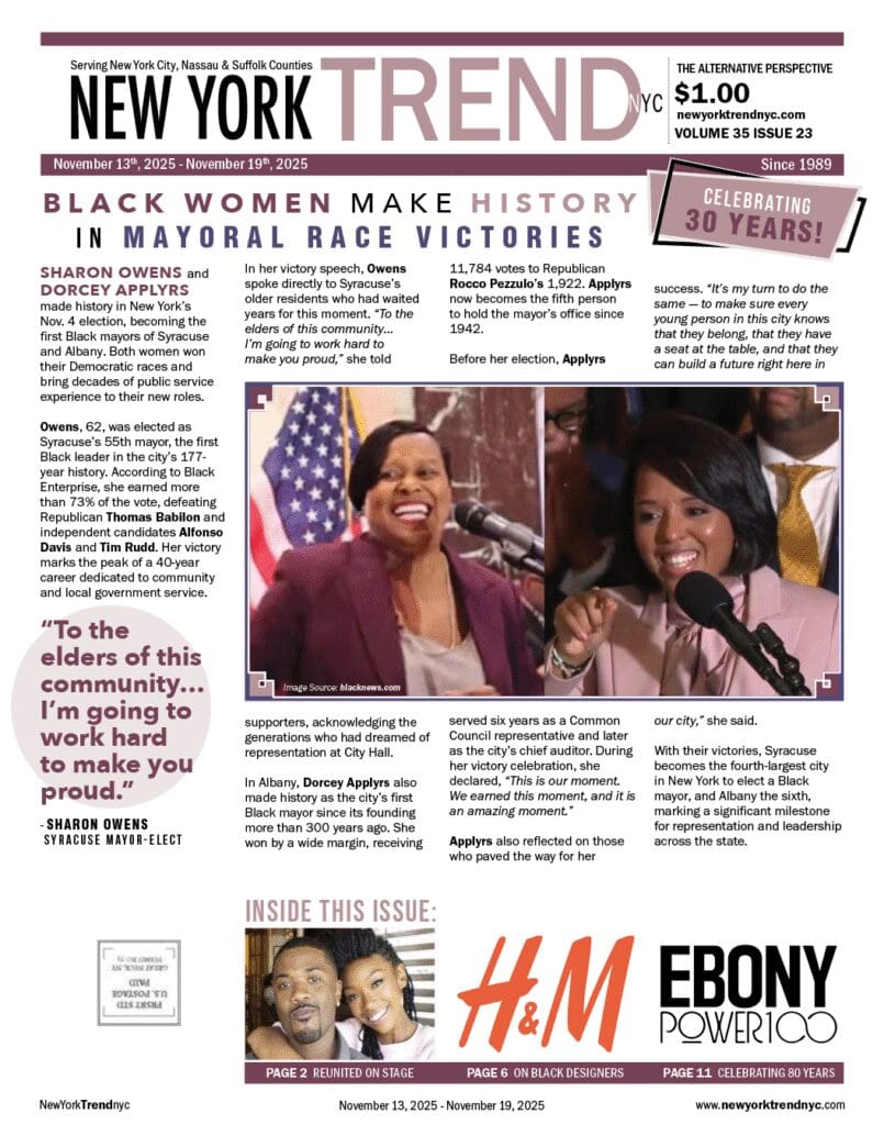 NYTrend: Nov 13 - 19 Cover