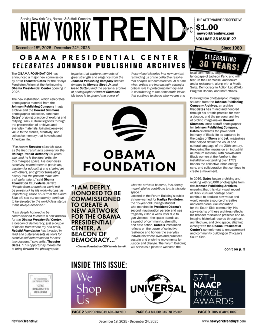 NYTrend: December 18 - 24 Cover