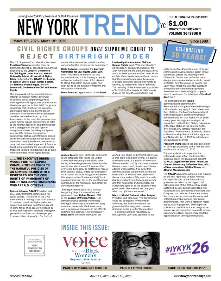 NYTrend: March 12 - 18 Cover